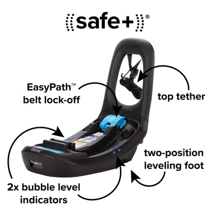 Diono LiteClik 30 XT / RXT SafePlus Infant Car Seat Base - 56010-NA-01
