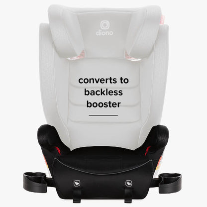 Diono Monterey 2XT Latch 2-in-1 Booster Car Seat - Black - 15610-DIONO