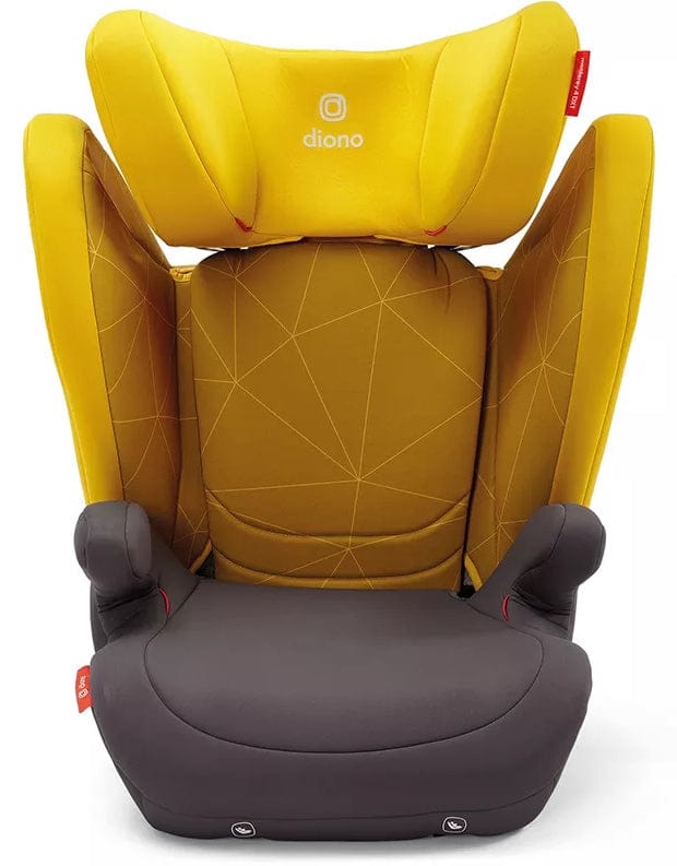 Diono Monterey 4DXT High Back Belt Positioning Booster Car Seat - Yellow Sulphur - 10836-DIONO