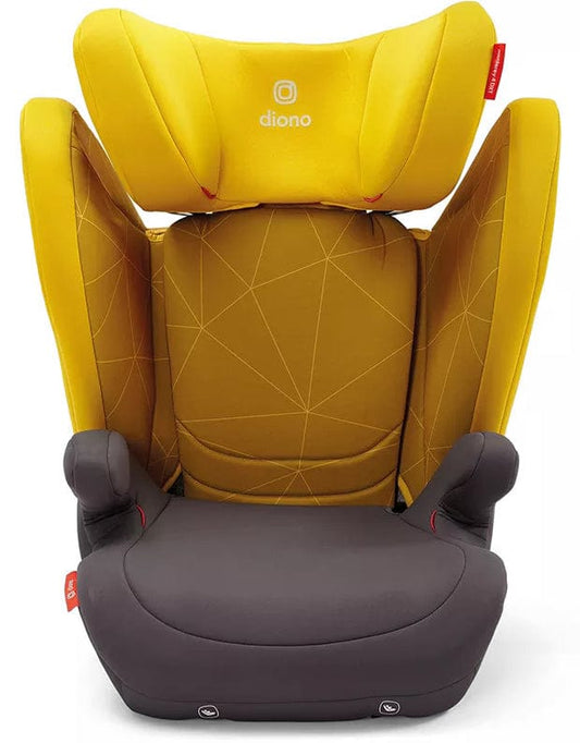 Diono Monterey 4DXT High Back Belt Positioning Booster Car Seat - Yellow Sulphur - 10836-DIONO