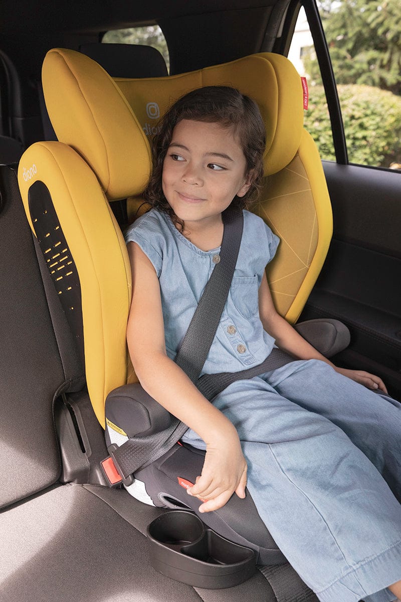 Diono Monterey 4DXT Latch 2-in-1 Booster Car Seat - Yellow Sulphur - 10886-DIONO