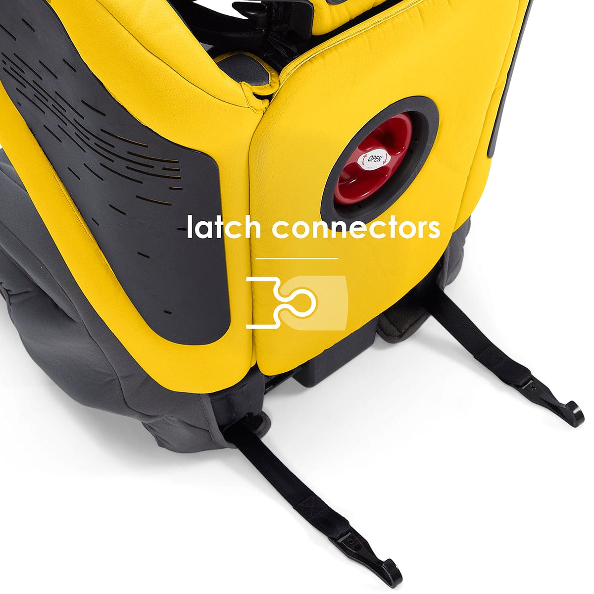 Diono Monterey 4DXT Latch 2-in-1 Booster Car Seat - Yellow Sulphur - 10886-DIONO
