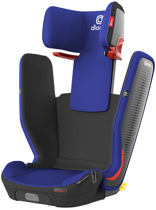 Diono Monterey 5iST FixSafe Belt Positioning High Back Booster Car Seat - Blue Sky - 15703-DIONO