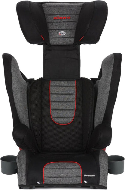 Diono Monterey High Back Belt Positioning Booster Car Seat - Heather - 15083