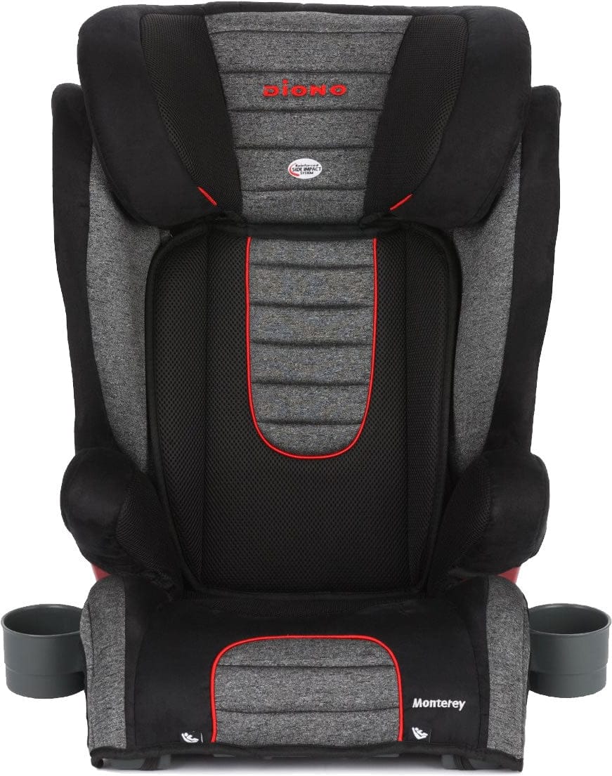 Diono Monterey High Back Belt Positioning Booster Car Seat - Heather - 15083
