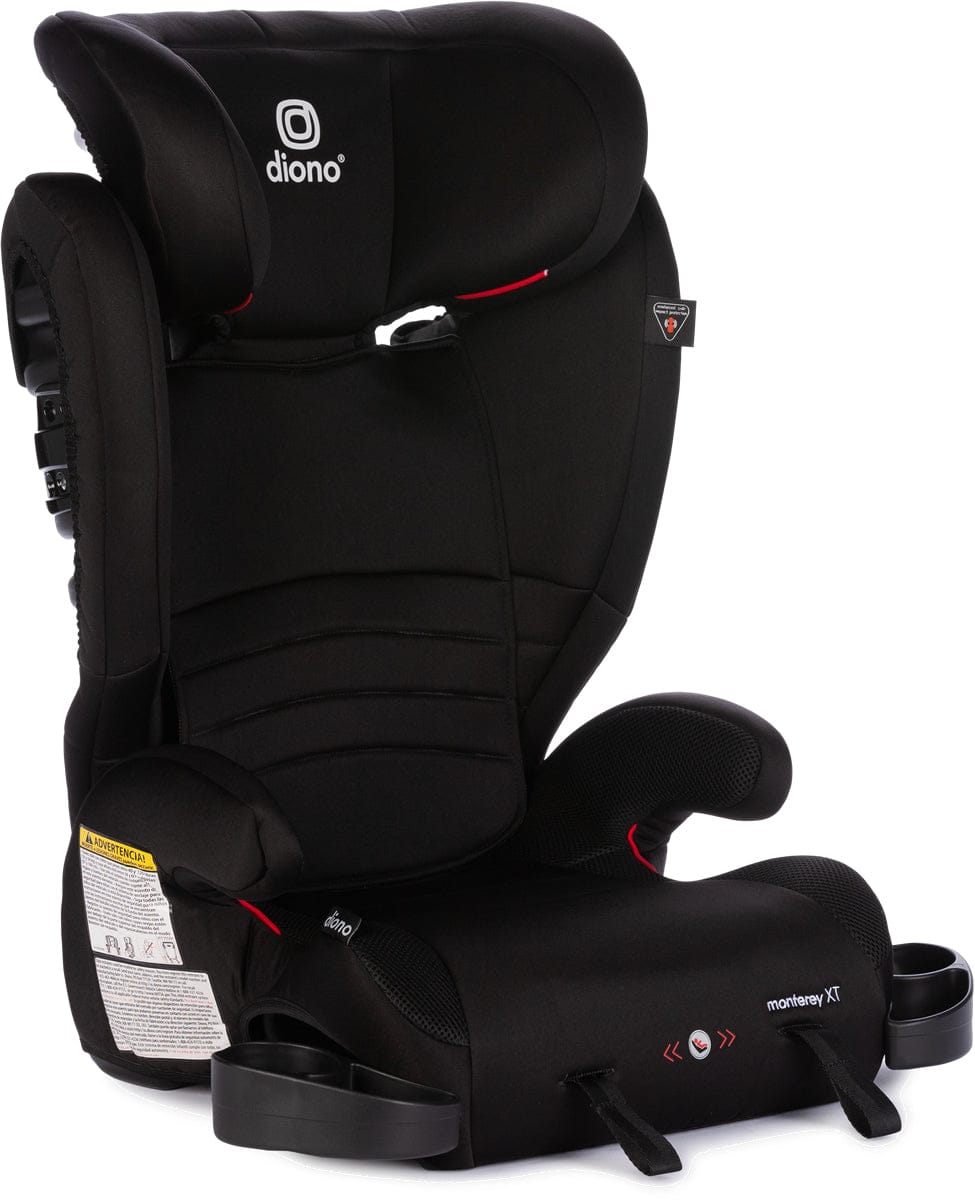 Diono Monterey XT High Back Belt Positioning Booster Car Seat - Midnight - 10804