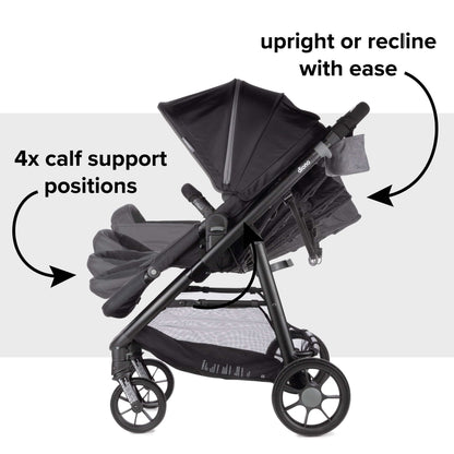 Diono Quantum 4 3-in-1 Travel System with LiteClik30 R SafePlus - Black Jet - 56500-NA-01