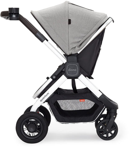 Diono Quantum Classic Stroller - Light Grey - 72013