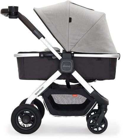 Diono Quantum Classic Stroller - Light Grey - 72013