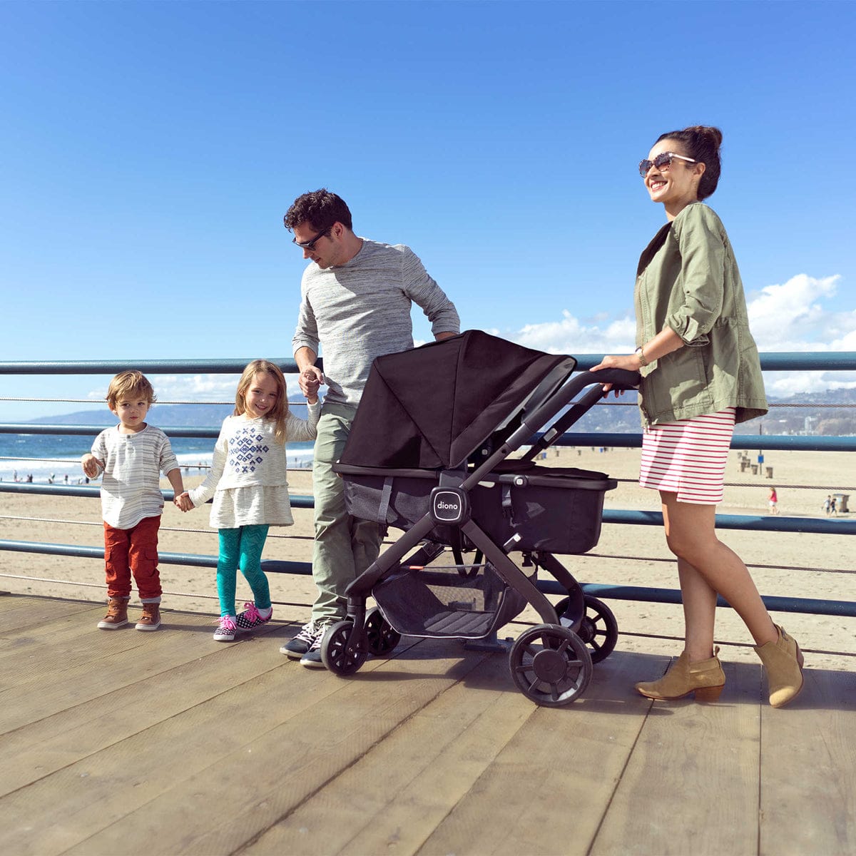 Diono Quantum Stroller - Midnight - 72014