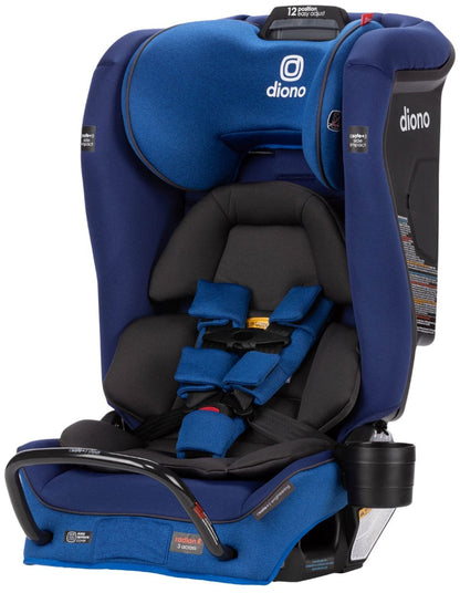 Diono Radian 3 RXT Safe+ Narrow All-in-One Convertible Car Seat - Blue Sky - 50104-DIONO