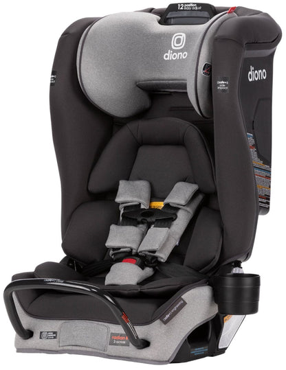 Diono Radian 3 RXT Safe+ Narrow All-in-One Convertible Car Seat - Gray Slate - 50101-DIONO