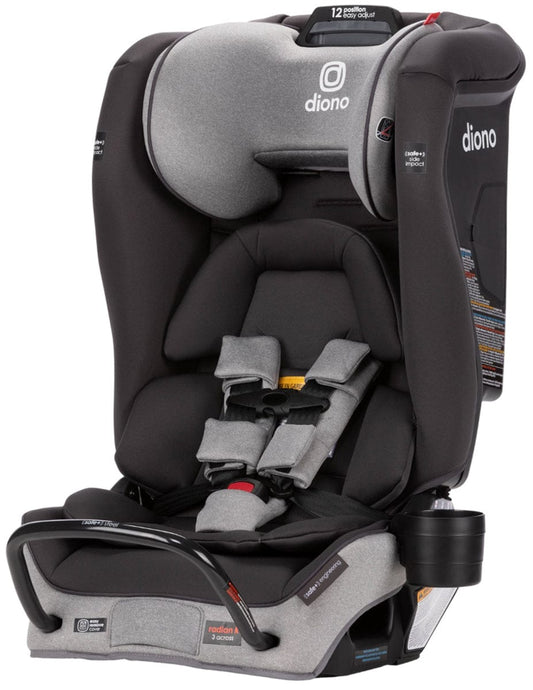 Diono Radian 3 RXT Safe+ Narrow All-in-One Convertible Car Seat - Gray Slate - 50101-DIONO