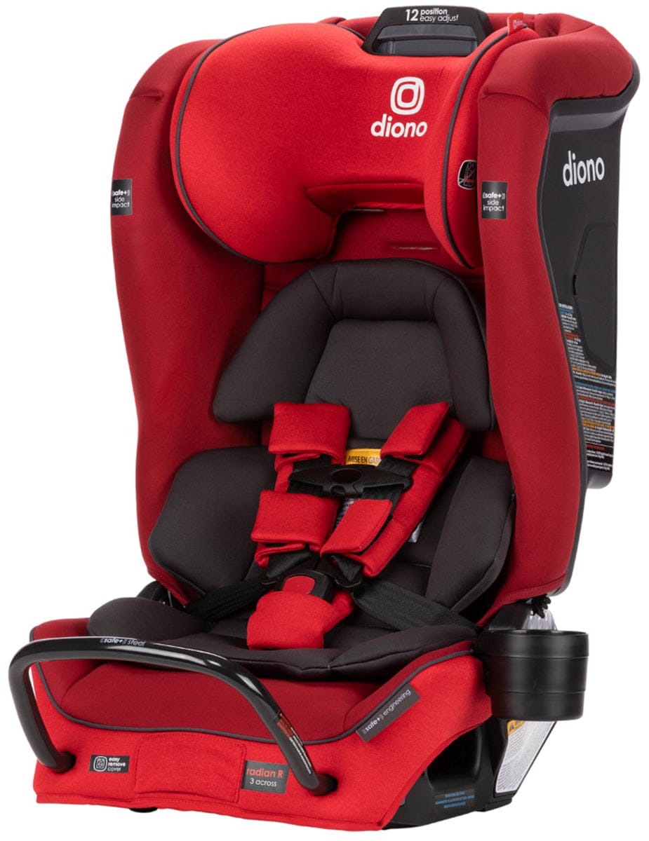 Diono Radian 3 RXT Safe+ Narrow All-in-One Convertible Car Seat - Red Cherry - 50103-DIONO