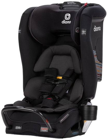 Diono Radian 3 RXT Safe+ Narrow All-in-One Convertible Car Seat - Black Jet - 50100-DIONO