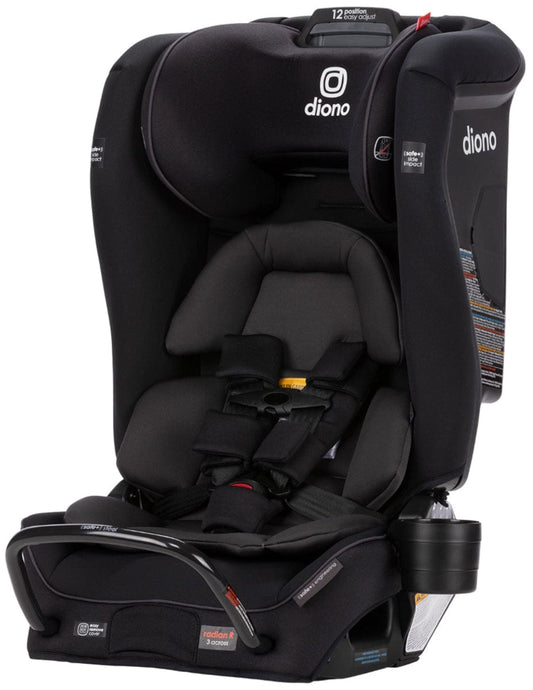 Diono Radian 3 RXT Safe+ Narrow All-in-One Convertible Car Seat - Black Jet - 50100-DIONO