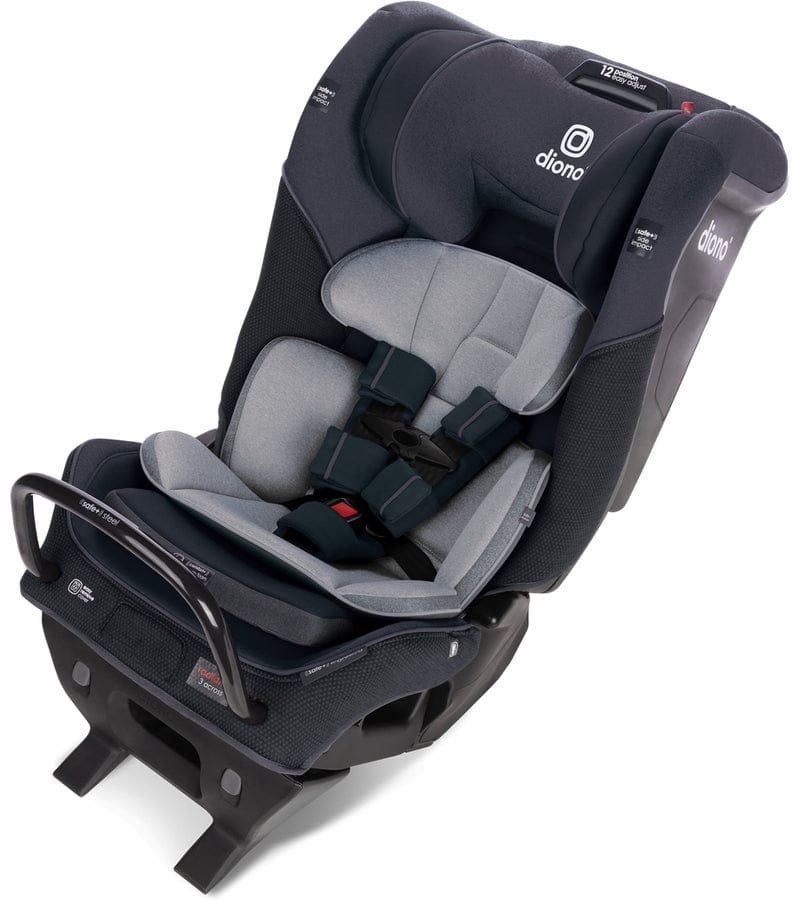 Diono Radian 3QX Ultimate 3 Across All-in-One Convertible Car Seat - Black Jet