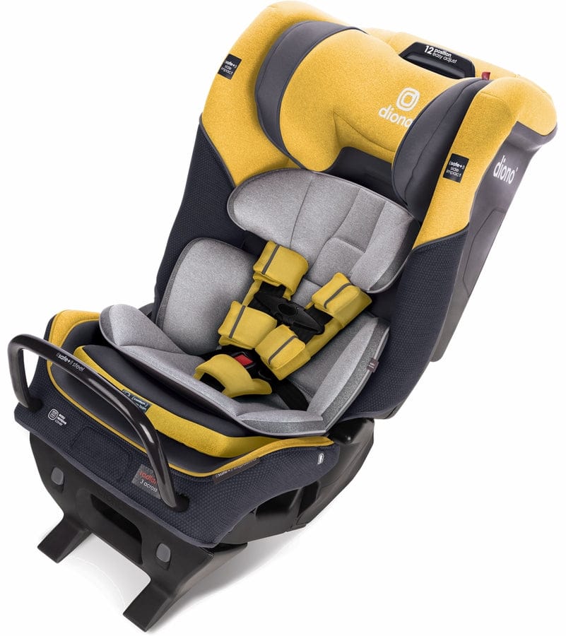 Diono Radian 3QX Ultimate 3 Across All-in-One Convertible Car Seat - Yellow Mineral