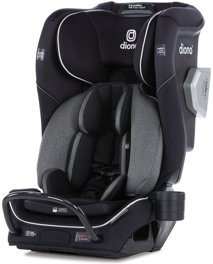 Diono Radian 3QXT Narrow All-in-One Convertible Car Seat - Black Jet