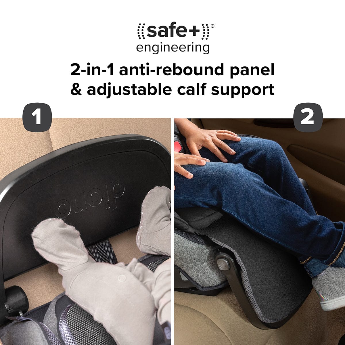 Diono Radian 3QXT+ FirstClass SafePlus Narrow All-in-One Convertible Car Seat - Gray Slate - 53001-DIONO