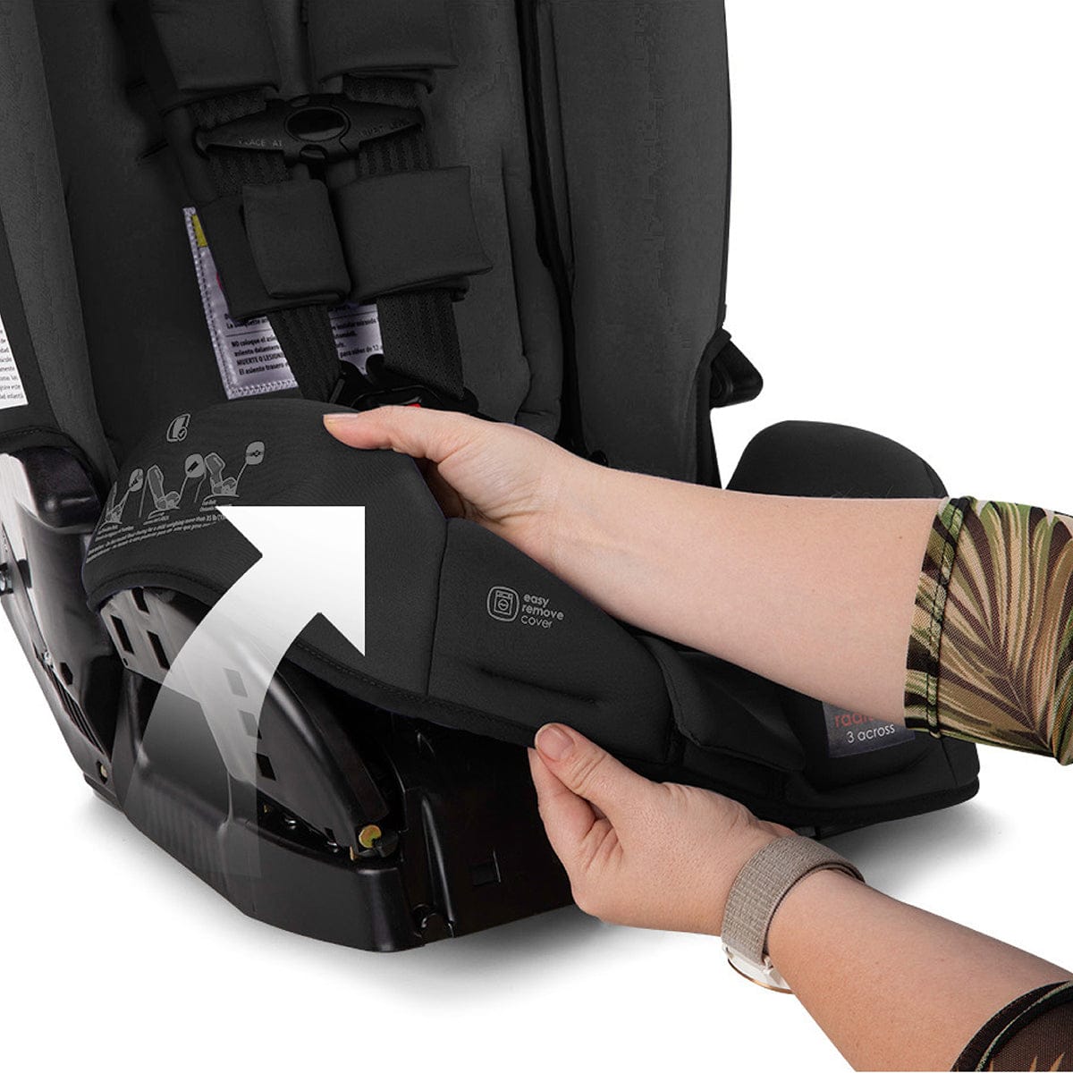 Diono Radian 3R Narrow All-in-One Convertible Car Seat - Black Storm - 50640-DIONO