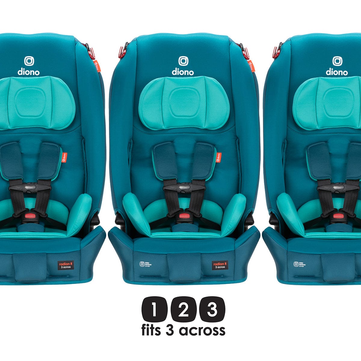 Diono Radian 3R Narrow All-in-One Convertible Car Seat - Blue Razz Ice - 50642-DIONO
