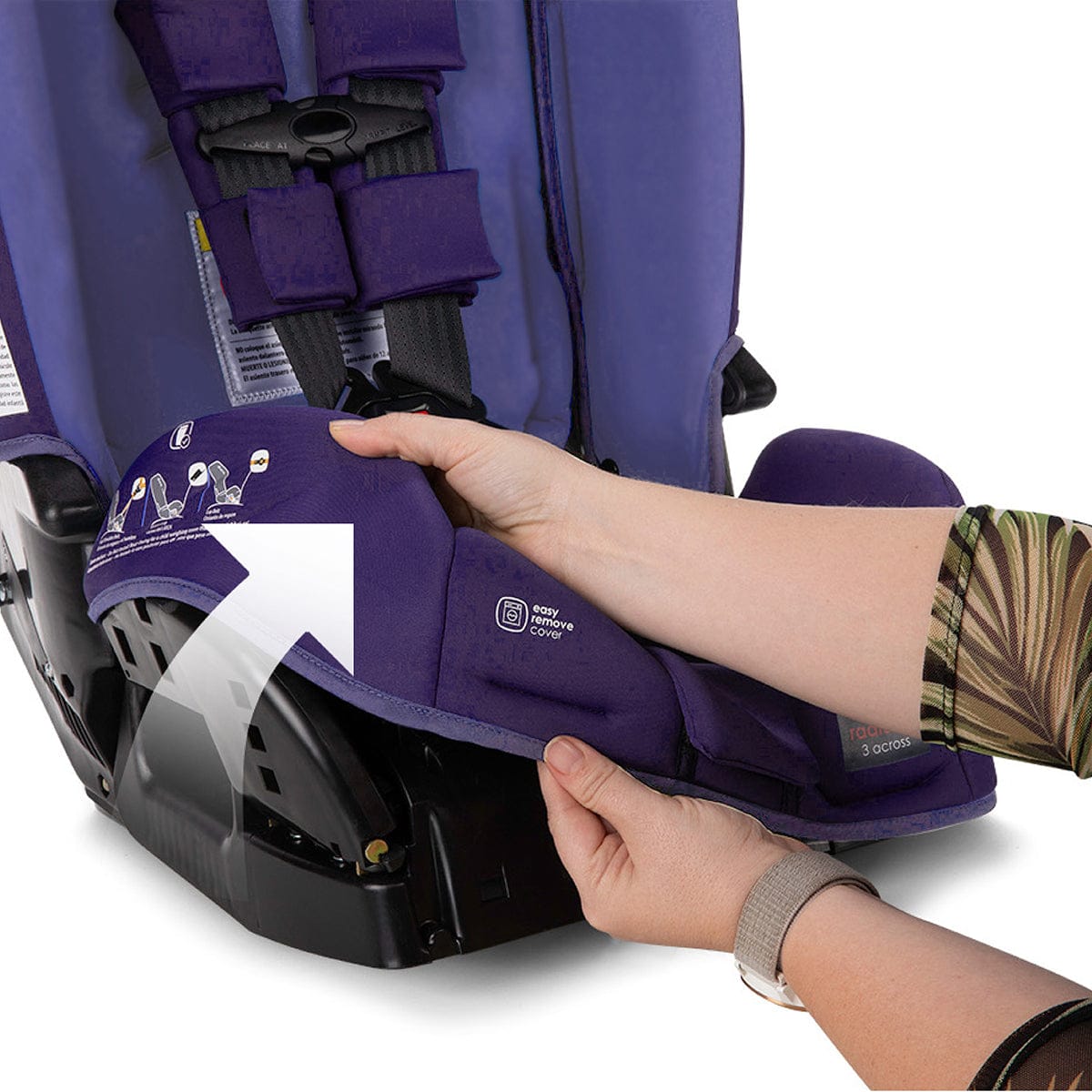 Diono Radian 3R Narrow All-in-One Convertible Car Seat - Purple Wildberry - 50643-DIONO