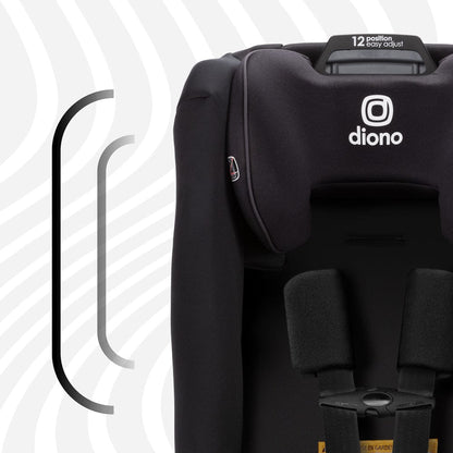 Diono Radian 3R SafePlus All-in-One Convertible Car Seat - Jet Black - 50630-NA-01