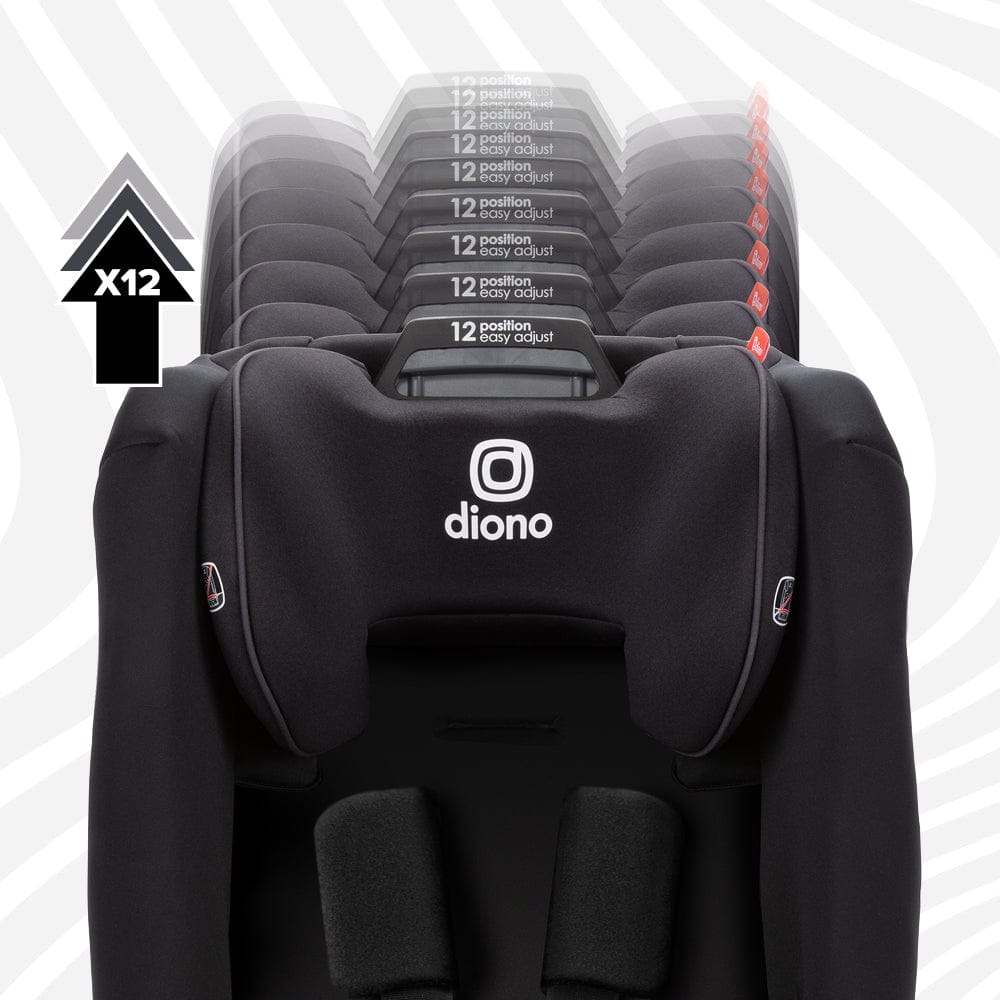 Diono Radian 3R SafePlus All-in-One Convertible Car Seat - Jet Black - 50630-NA-01