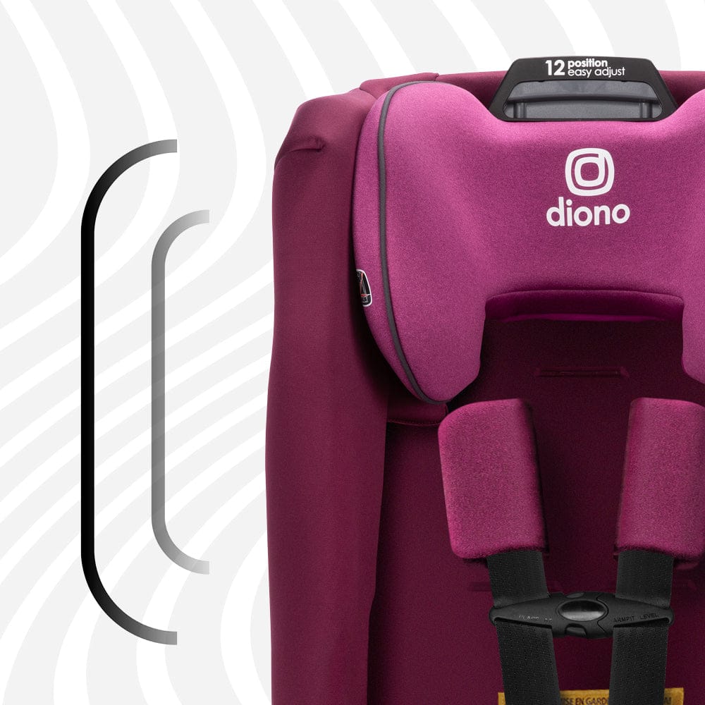 Diono Radian 3R SafePlus All-in-One Convertible Car Seat - Purple Plum - 50637-NA-01