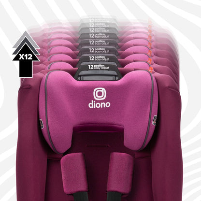 Diono Radian 3R SafePlus All-in-One Convertible Car Seat - Purple Plum - 50637-NA-01