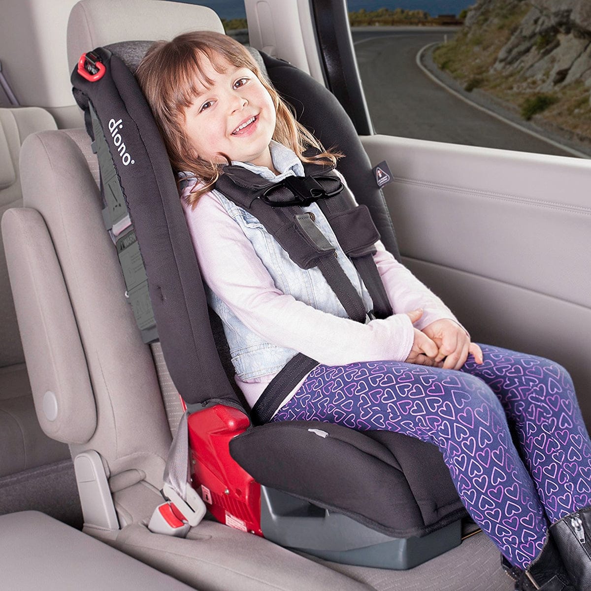Diono Radian R100 All-In-One Convertible Car Seat - Plum