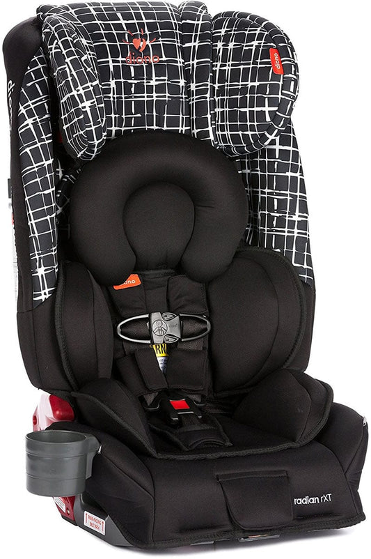 Diono Radian RXT Convertible + Booster Car Seat - Black Plaid