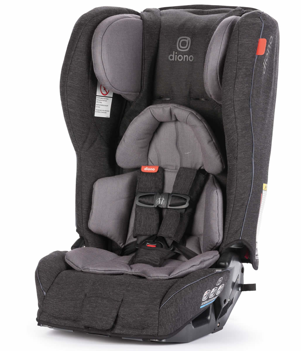 Diono Rainier 2 AXT All-in-One Convertible Car Seat + Booster - Dark Grey - 50211