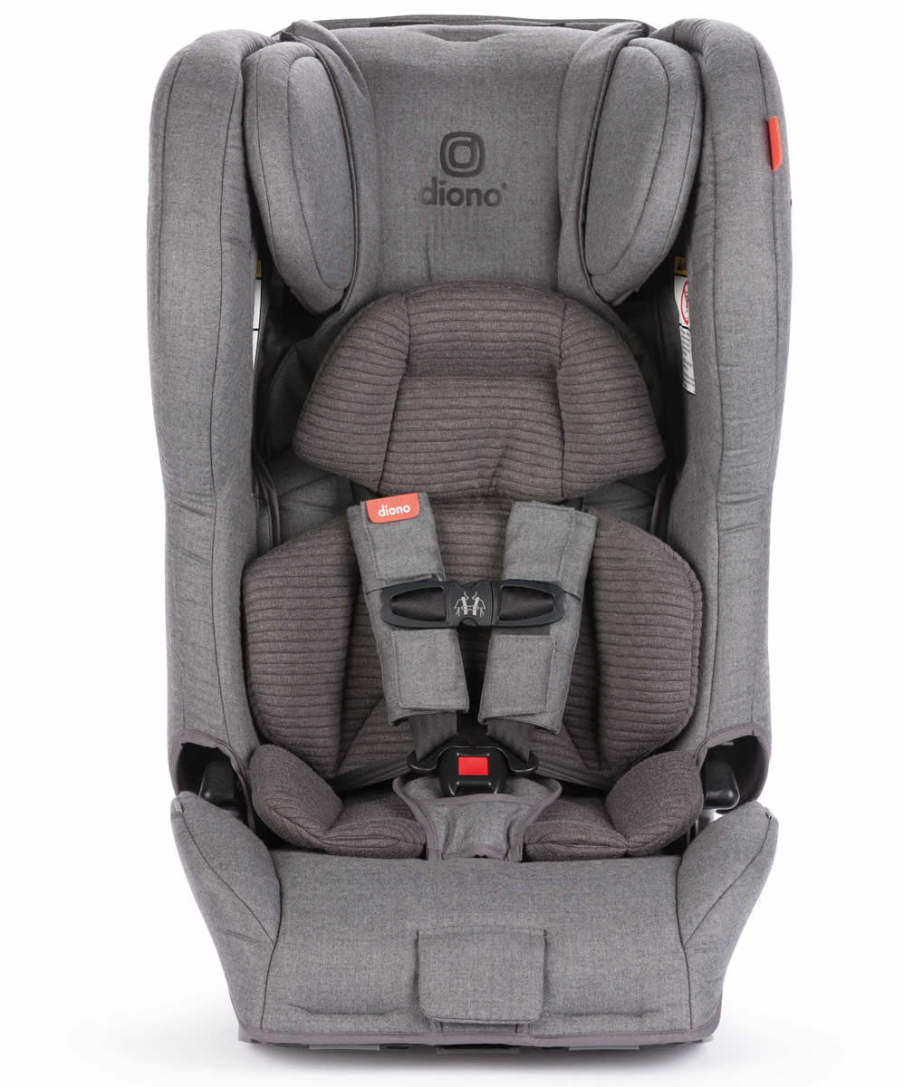 Diono Rainier 2 AXT All-in-One Convertible Car Seat + Booster - Dark Grey Wool - 50216
