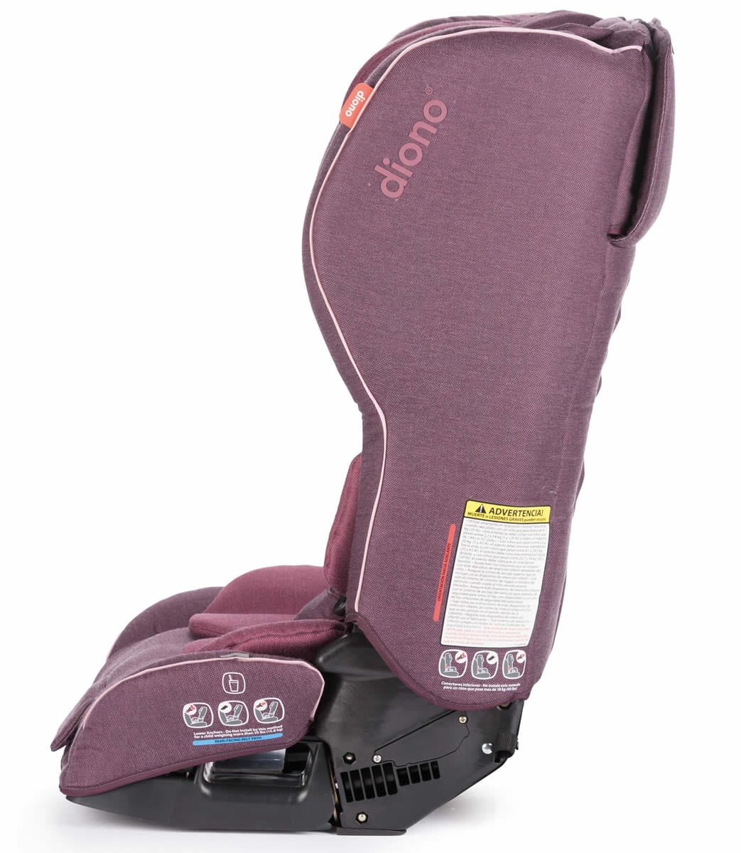 Diono Rainier 2 AXT All-in-One Convertible Car Seat + Booster - Plum