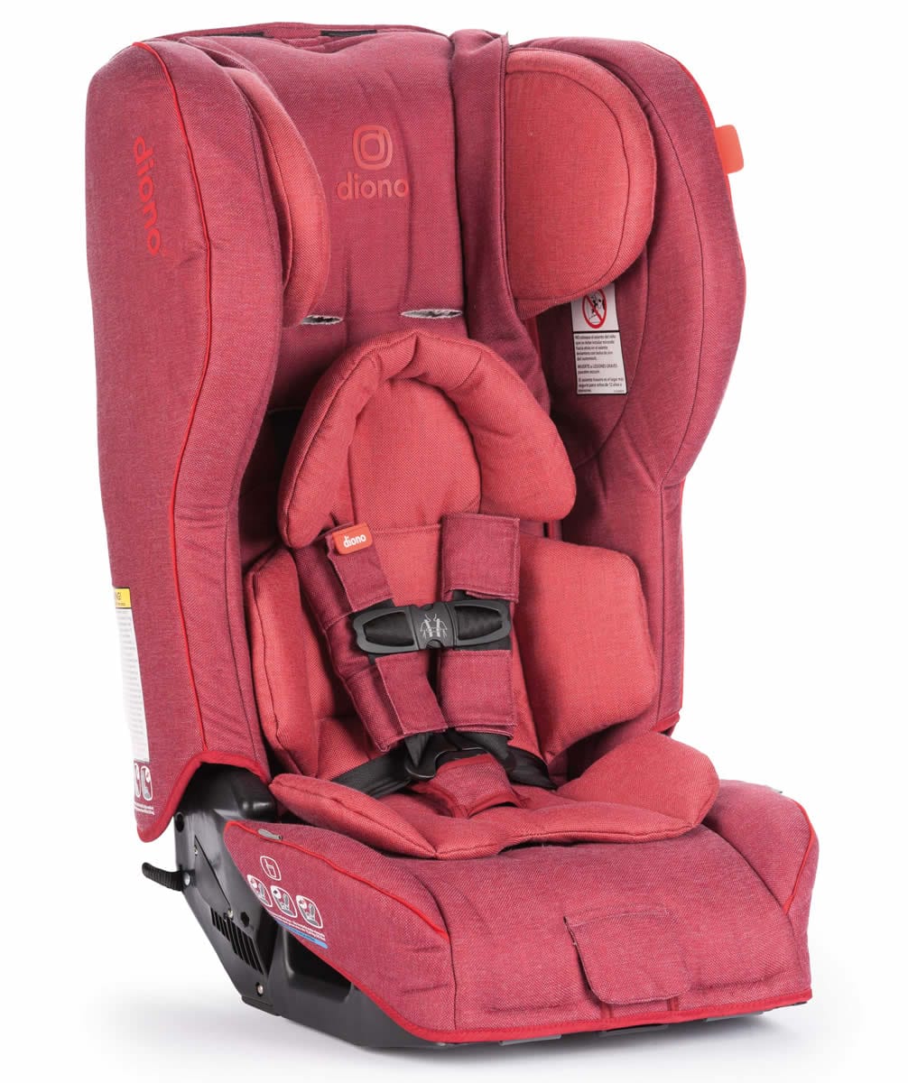 Diono Rainier 2 AXT All-in-One Convertible Car Seat + Booster - Red