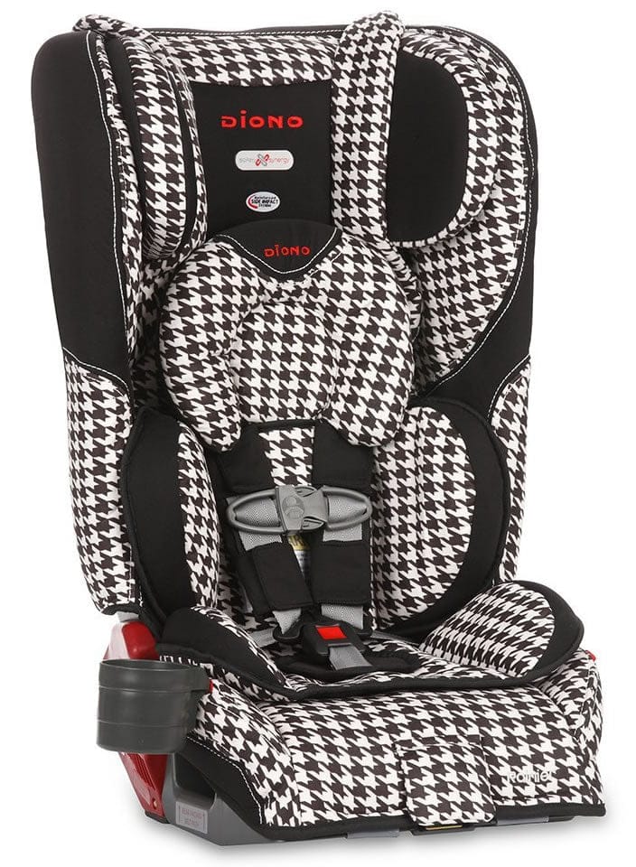 Diono Rainier All-In-One Convertible Car Seat - White Houndstooth