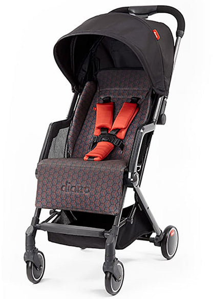 diono travel stroller review Diono Traverze Editions Compact Stroller Charcoal Copper Hive