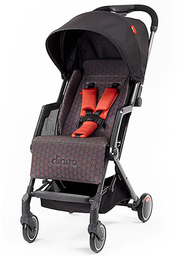 Diono Traverze Gold Edition Compact Stroller - Charcoal Copper Hive - 72106