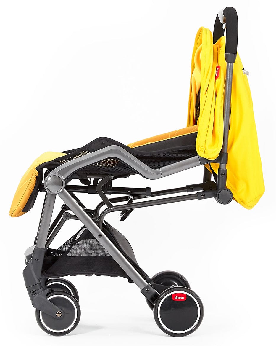 Diono Traverze Gold Edition Compact Stroller - Charcoal Copper Hive - 72106