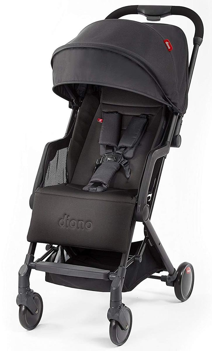 Diono Traverze Silver Edition Compact Stroller - Black