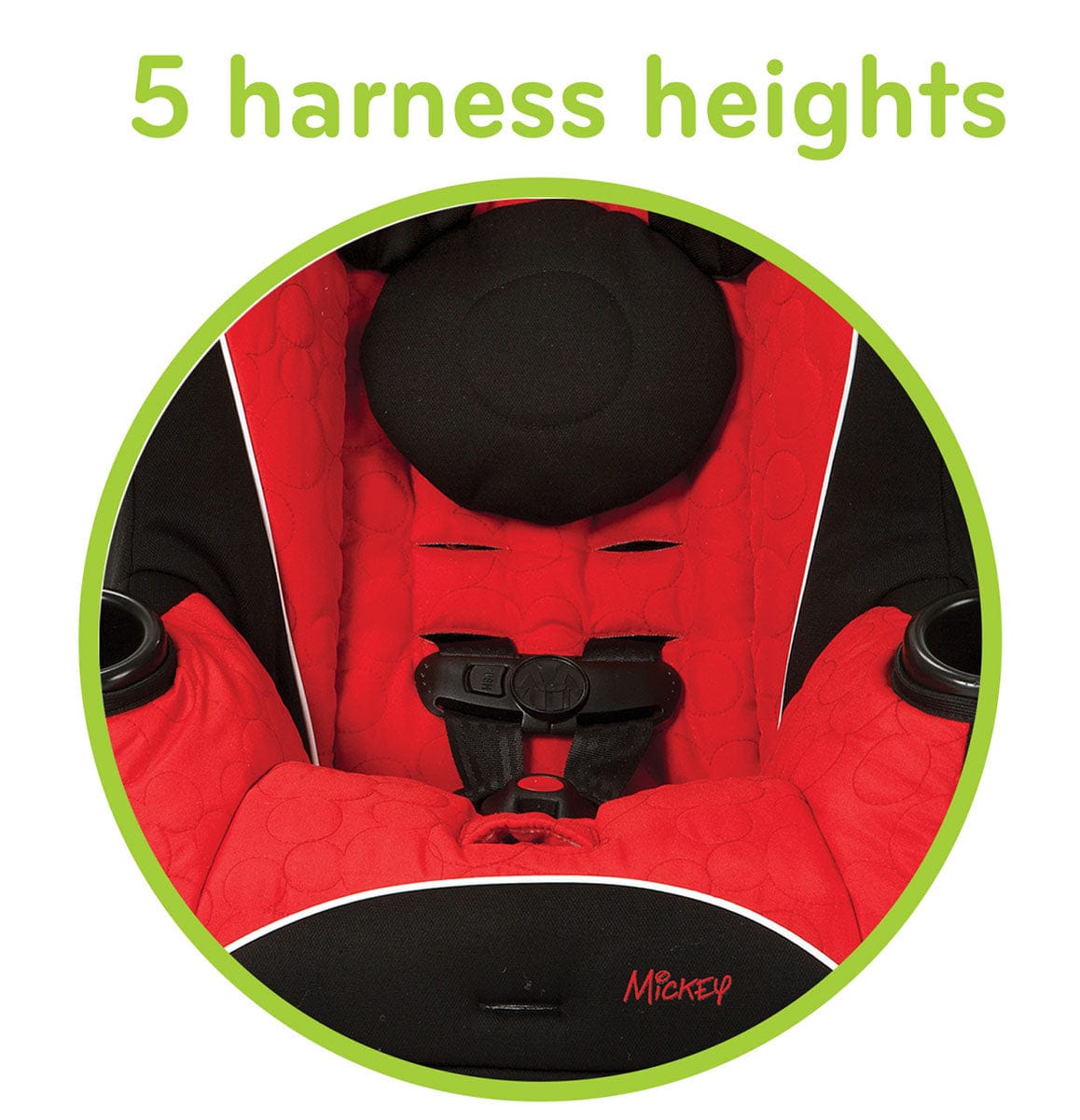 Disney Baby Onlook 2-in-1 Convertible Car Seat - Mouseketeer Mickey - CC332CLK