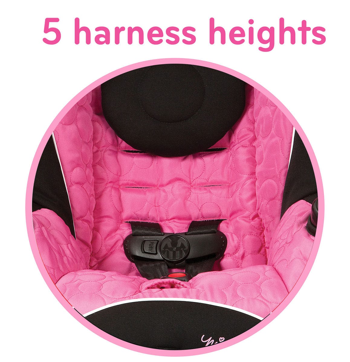 Disney Baby Onlook 2-in-1 Convertible Car Seat - Mouseketeer Minnie - CC332CLJ