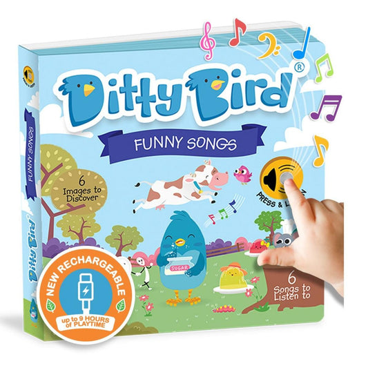 Ditty Bird Musical Books - Funny Songs - 003-UC