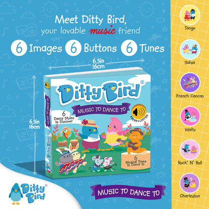 Ditty Bird Musical Books - Music to Dance to - 011-UC