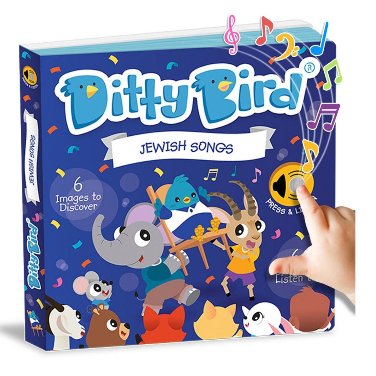 Ditty Bird Sound Book - Jewish Songs - 024-UC