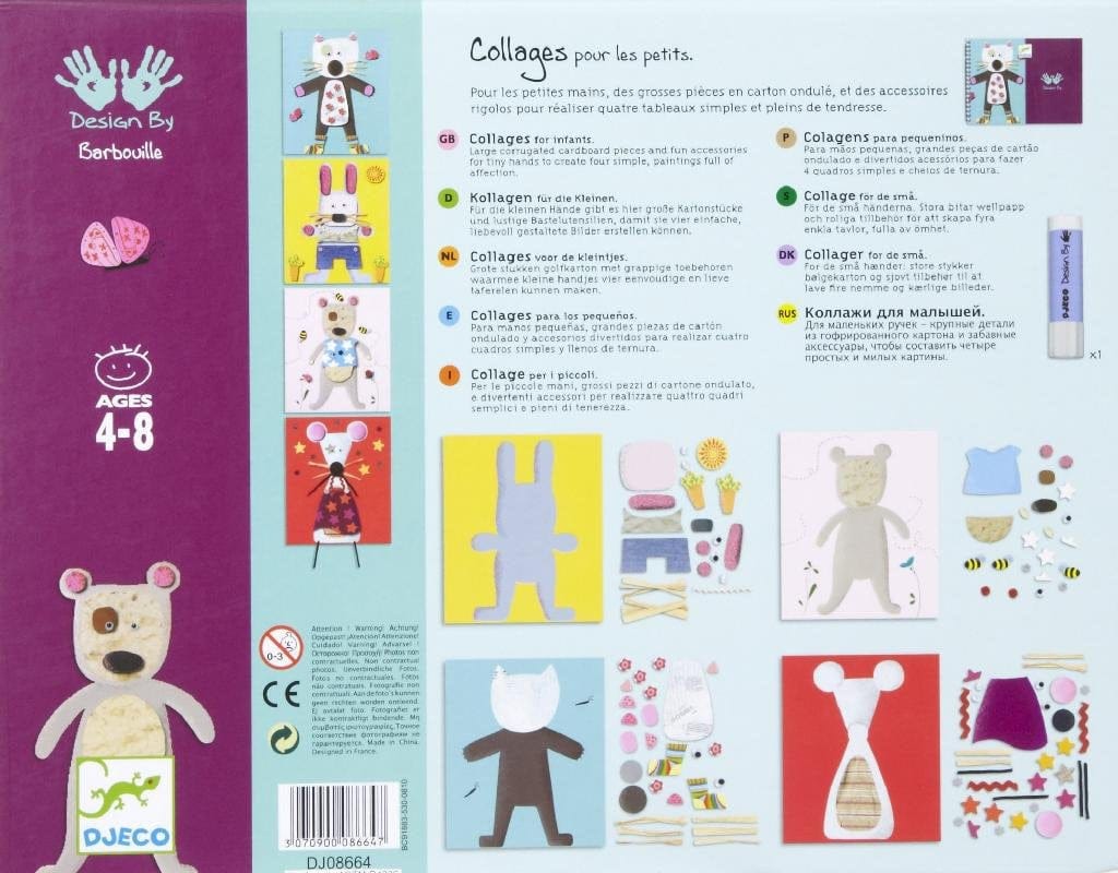Djeco For Little Ones Collages - DJ08664