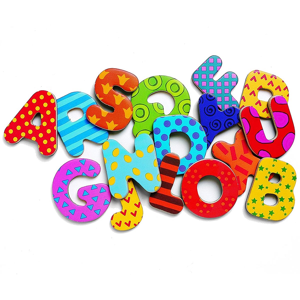 Djeco Wooden Magnets - 38 Big Letters