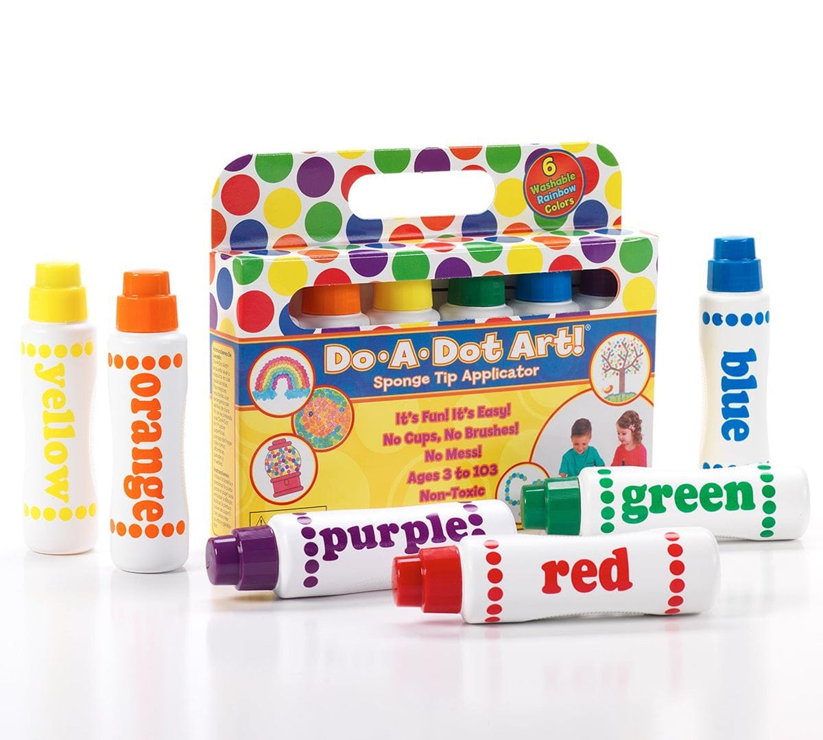 Do A Dot Art Markers, 6pk - Rainbow - 101-DOADOT